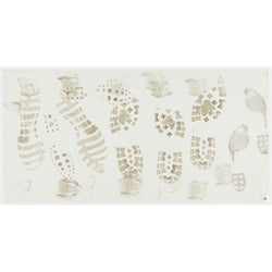 Tapis pour salle blanche, 45" x 36", couleur blanc