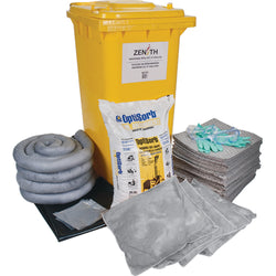Mobile spill kit, universal
