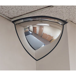 90° quarter dome mirror, 24" diameter