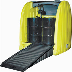  2 Drum Hardcover Spill containment pallet