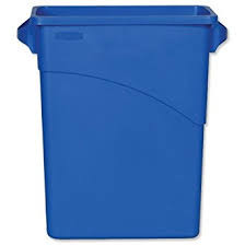 contenant slim jim de rubbermaid, rubbermaid, tresk