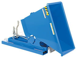 Trémie autobasculante extra-robuste, cap. de 1/3 verge cube, épaisseur de 3/16"